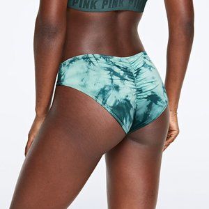 Beautiful PINK GYM TO SWIM RUCHED BACK BIKINI, Sz L 🆕!